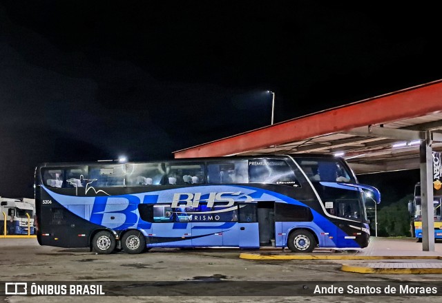 BHS Turismo de Rio 5206 na cidade de Queluz, São Paulo, Brasil, por Andre Santos de Moraes. Número da foto: #12648754.