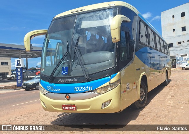 Viação Novo Horizonte 1023411 na cidade de Barra da Estiva, Bahia, Brasil, por Flávio  Santos. Número da foto: #12648078.