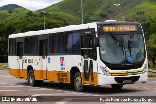 Expresso São José 178 na cidade de Barra do Piraí, Rio de Janeiro, Brasil, por Paulo Henrique Pereira Borges. Número da foto: #12651264.