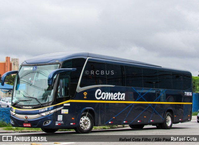 Viação Cometa 719516 na cidade de São Paulo, São Paulo, Brasil, por Rafael Cota. Número da foto: #12649901.