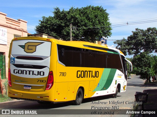 Empresa Gontijo de Transportes 7110 na cidade de Pirapora, Minas Gerais, Brasil, por Andrew Campos. Número da foto: #12651064.