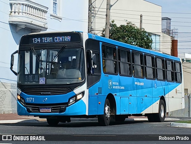 Viação Saens Peña São José dos Campos 1171 na cidade de São José dos Campos, São Paulo, Brasil, por Robson Prado. Número da foto: #12651215.