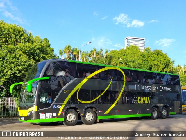 Expresso Princesa dos Campos 7267 na cidade de Curitiba, Paraná, Brasil, por Andrey  Soares Vassão. Número da foto: #12648348.