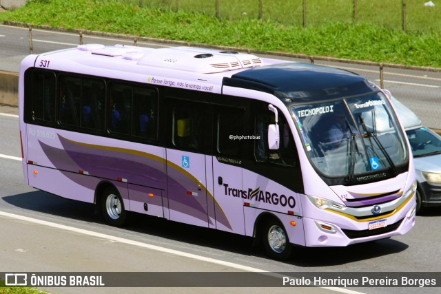 TransMargoo 531 na cidade de Resende, Rio de Janeiro, Brasil, por Paulo Henrique Pereira Borges. Número da foto: #12651367.