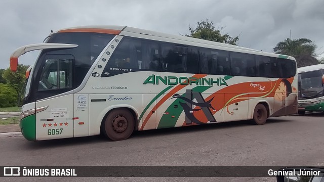 Empresa de Transportes Andorinha 6057 na cidade de Corumbá, Mato Grosso do Sul, Brasil, por Genival Júnior. Número da foto: #12648440.