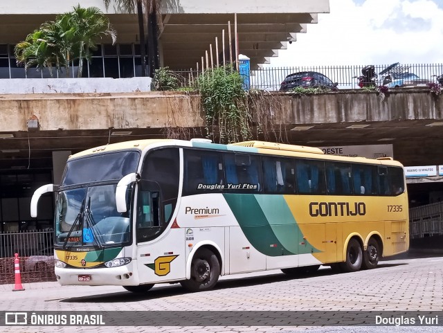 Empresa Gontijo de Transportes 17335 na cidade de Belo Horizonte, Minas Gerais, Brasil, por Douglas Yuri. Número da foto: #12648066.