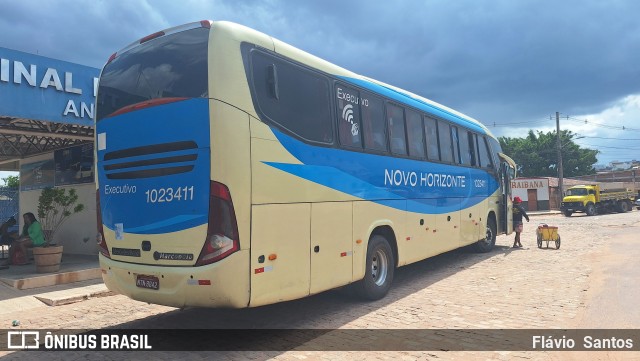 Viação Novo Horizonte 1023411 na cidade de Barra da Estiva, Bahia, Brasil, por Flávio  Santos. Número da foto: #12648075.