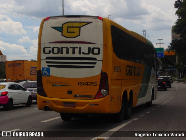 Empresa Gontijo de Transportes 18475 na cidade de São Paulo, São Paulo, Brasil, por Rogério Teixeira Varadi. Número da foto: #12649707.