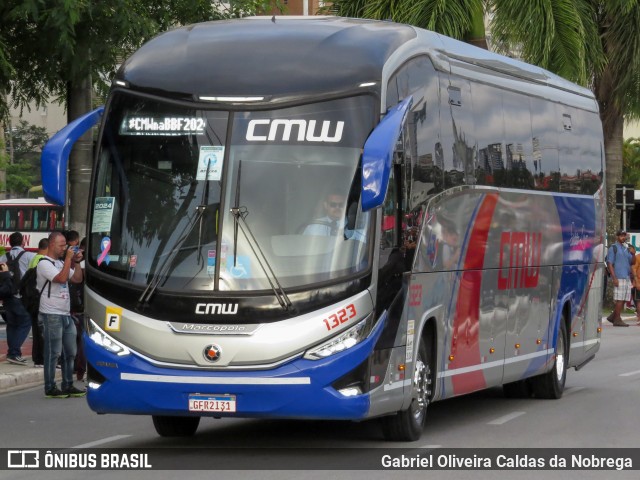 CMW Transportes 1323 na cidade de Barueri, São Paulo, Brasil, por Gabriel Oliveira Caldas da Nobrega. Número da foto: #12648875.