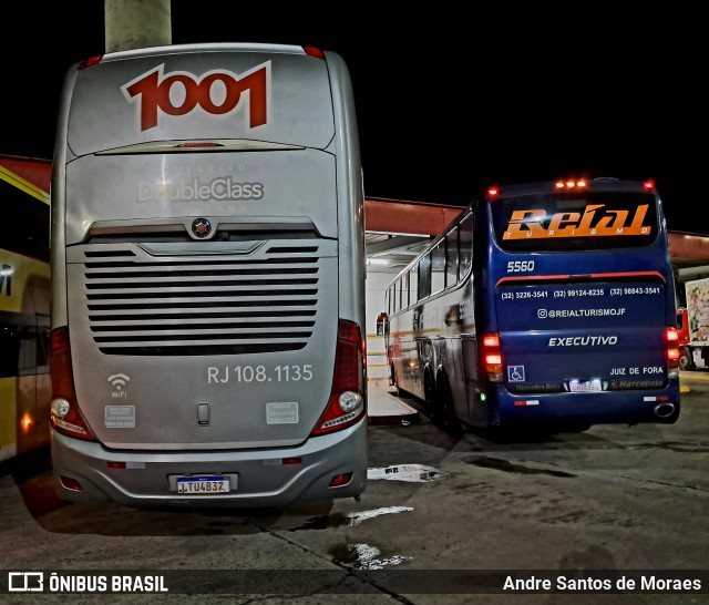 Auto Viação 1001 RJ 108.1135 na cidade de Queluz, São Paulo, Brasil, por Andre Santos de Moraes. Número da foto: #12648852.