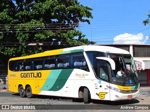 Empresa Gontijo de Transportes 19140 na cidade de Pirapora, Minas Gerais, Brasil, por Andrew Campos. Número da foto: #12651066.
