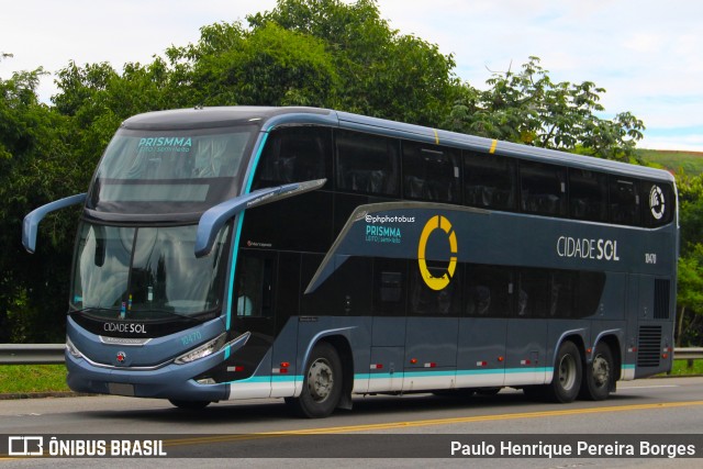 Viação Cidade Sol 10470 na cidade de Barra do Piraí, Rio de Janeiro, Brasil, por Paulo Henrique Pereira Borges. Número da foto: #12651242.
