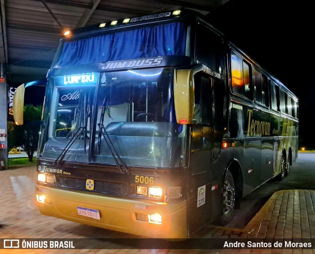 Transportadora Turística Tecnovan 5006 na cidade de Queluz, São Paulo, Brasil, por Andre Santos de Moraes. Número da foto: #12648738.