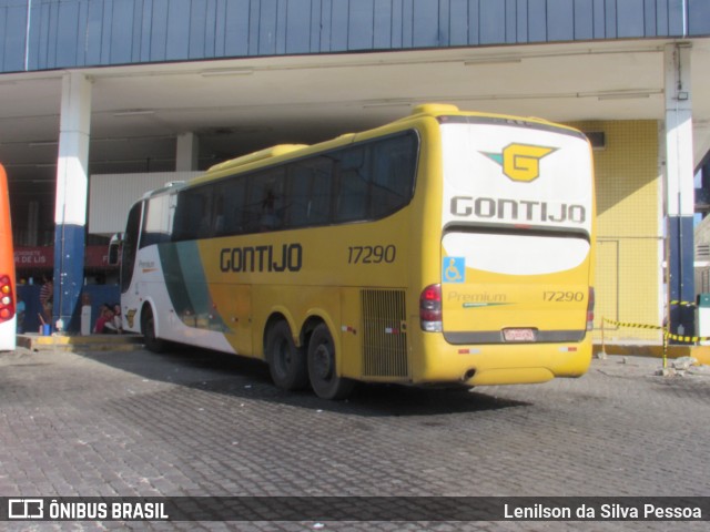 Empresa Gontijo de Transportes 17290 na cidade de Caruaru, Pernambuco, Brasil, por Lenilson da Silva Pessoa. Número da foto: #12650455.