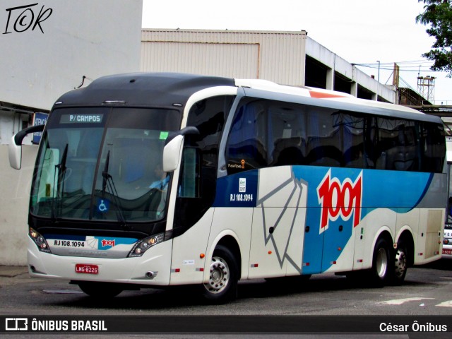 Auto Viação 1001 RJ 108.1094 na cidade de Rio de Janeiro, Rio de Janeiro, Brasil, por César Ônibus. Número da foto: #12649115.