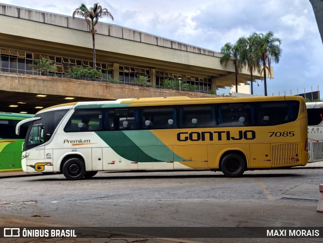 Empresa Gontijo de Transportes 7085 na cidade de Belo Horizonte, Minas Gerais, Brasil, por MAXI MORAIS. Número da foto: #12649999.