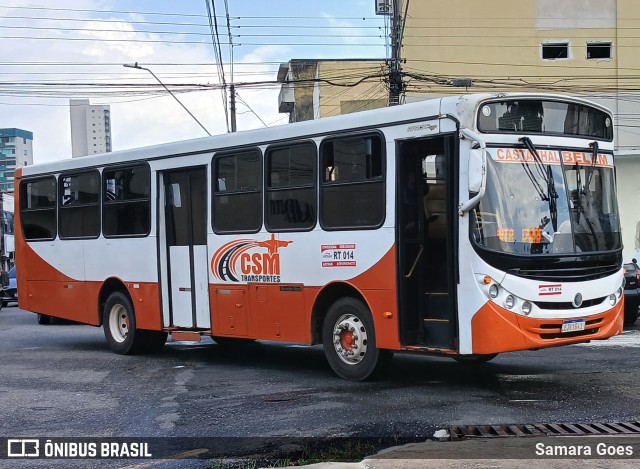 CSM Transporte e Turismo RT 014 na cidade de Belém, Pará, Brasil, por Samara Goes. Número da foto: #12649538.