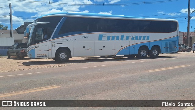 Emtram 4030 na cidade de Barra da Estiva, Bahia, Brasil, por Flávio  Santos. Número da foto: #12648079.