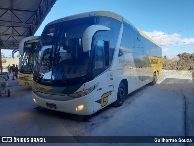 Empresa Gontijo de Transportes 21505 na cidade de Esplanada, Bahia, Brasil, por Guilherme Souza. Número da foto: #12649682.