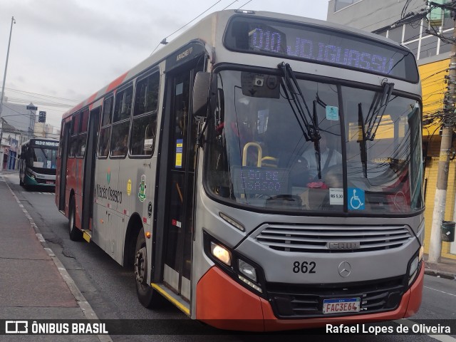 Viação Osasco 862 na cidade de Osasco, São Paulo, Brasil, por Rafael Lopes de Oliveira. Número da foto: #12649407.