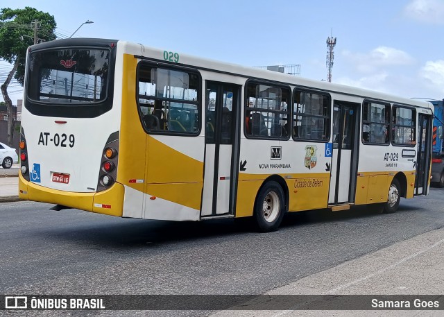 Empresa de Transportes Nova Marambaia AT-029 na cidade de Belém, Pará, Brasil, por Samara Goes. Número da foto: #12649572.