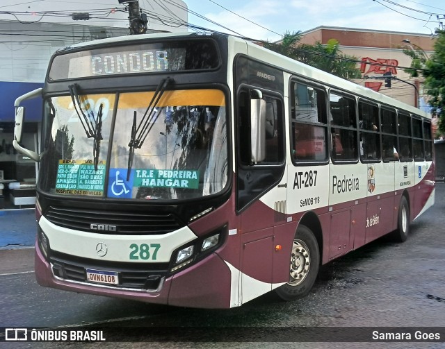 Empresa de Transportes Nova Marambaia AT-287 na cidade de Belém, Pará, Brasil, por Samara Goes. Número da foto: #12649566.