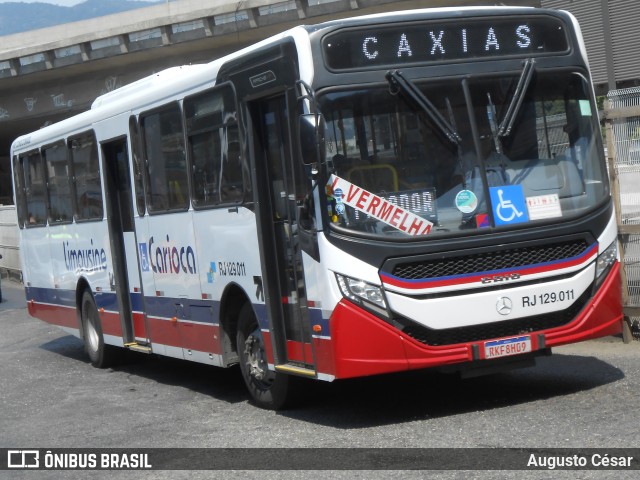Empresa de Transportes Limousine Carioca RJ 129.011 na cidade de Rio de Janeiro, Rio de Janeiro, Brasil, por Augusto César. Número da foto: #12649617.