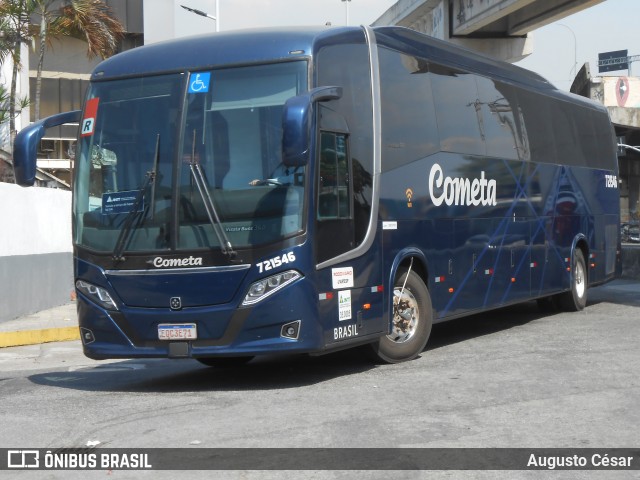 Viação Cometa 721546 na cidade de Rio de Janeiro, Rio de Janeiro, Brasil, por Augusto César. Número da foto: #12649633.