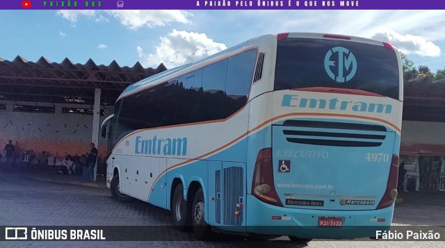 Emtram 4970 na cidade de Vitória da Conquista, Bahia, Brasil, por Fábio Paixão. Número da foto: #12649726.
