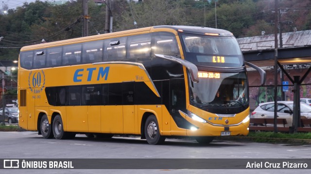 ETM - Empresa de Transporte Maullín 470 na cidade de Puerto Montt, Llanquihue, Los Lagos, Chile, por Ariel Cruz Pizarro. Número da foto: #12648263.
