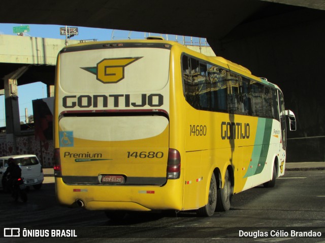 Empresa Gontijo de Transportes 14680 na cidade de Belo Horizonte, Minas Gerais, Brasil, por Douglas Célio Brandao. Número da foto: #12649510.