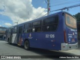 Viação Cidade de Caieiras 22.126 na cidade de Franco da Rocha, São Paulo, Brasil, por Adriano Sousa da Silva. Número da foto: #:id.