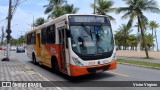 Viação Piracicabana Praia Grande 3935 na cidade de Praia Grande, São Paulo, Brasil, por Victor Virginio. Número da foto: #:id.