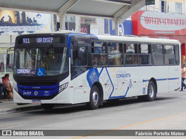 ATT - Atlântico Transportes e Turismo - Vitória da Conquista 24127 na cidade de Vitória da Conquista, Bahia, Brasil, por Fabrício Portella Matos. Número da foto: #12653365.