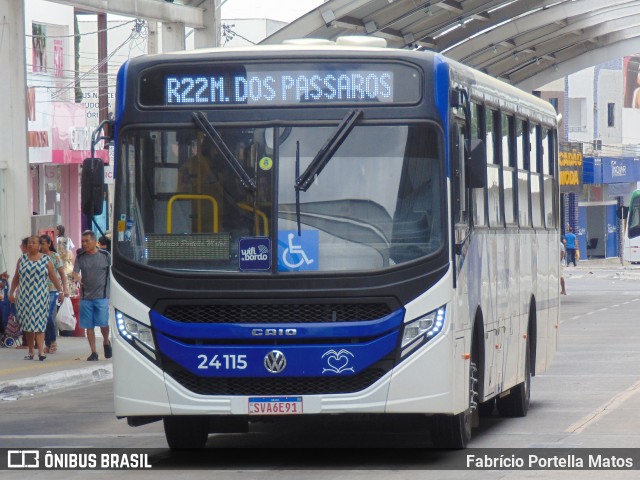 ATT - Atlântico Transportes e Turismo - Vitória da Conquista 24115 na cidade de Vitória da Conquista, Bahia, Brasil, por Fabrício Portella Matos. Número da foto: #12653224.
