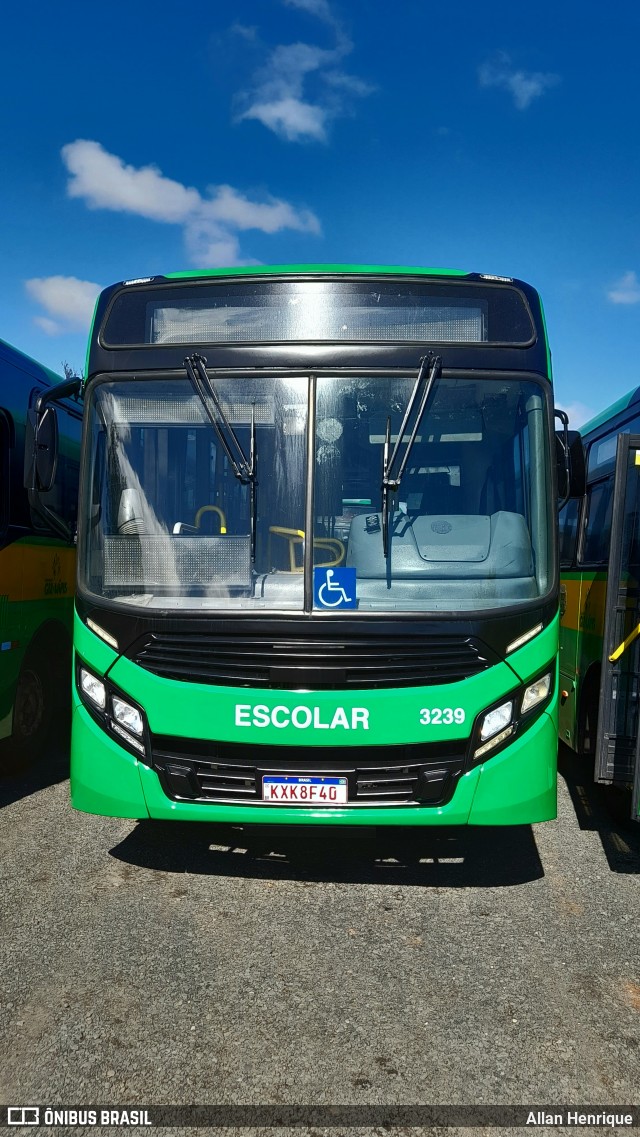 Transportes Capellini 3239 na cidade de Paulínia, São Paulo, Brasil, por Allan Henrique. Número da foto: #12651887.