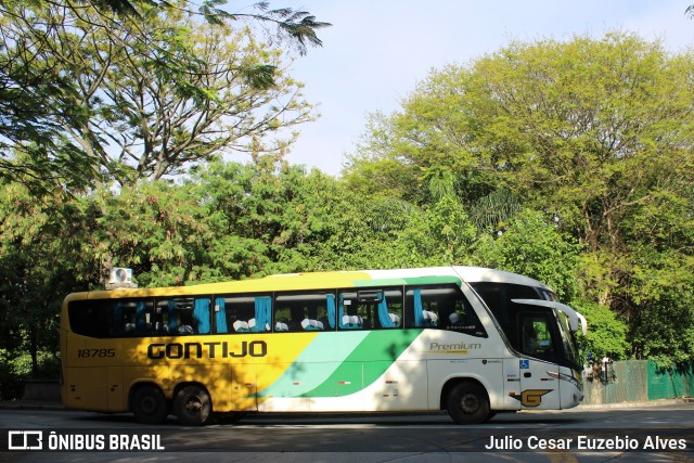 Empresa Gontijo de Transportes 18785 na cidade de São Paulo, São Paulo, Brasil, por Julio Cesar Euzebio Alves. Número da foto: #12652370.