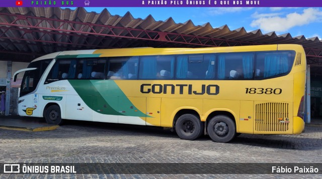 Empresa Gontijo de Transportes 18380 na cidade de Vitória da Conquista, Bahia, Brasil, por Fábio Paixão. Número da foto: #12653903.