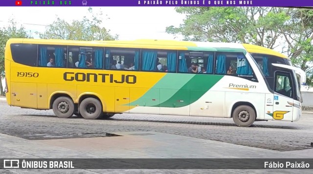 Empresa Gontijo de Transportes 19150 na cidade de Vitória da Conquista, Bahia, Brasil, por Fábio Paixão. Número da foto: #12653912.