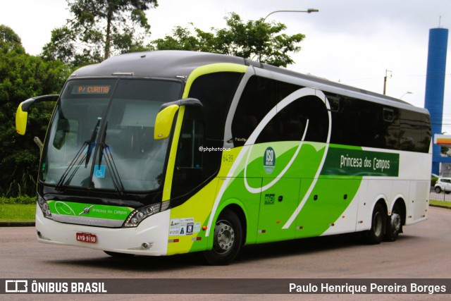 Expresso Princesa dos Campos 6439 na cidade de Curitiba, Paraná, Brasil, por Paulo Henrique Pereira Borges. Número da foto: #12653517.
