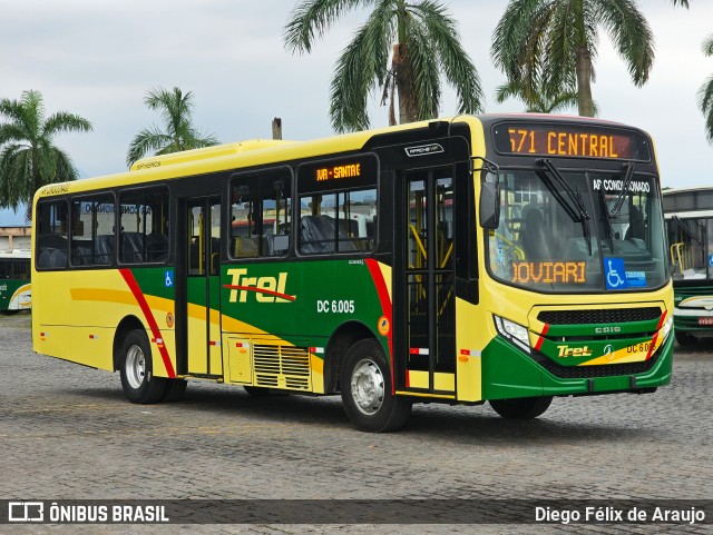 TREL - Transturismo Rei DC6.005 na cidade de Duque de Caxias, Rio de Janeiro, Brasil, por Diego Félix de Araujo. Número da foto: #12652392.
