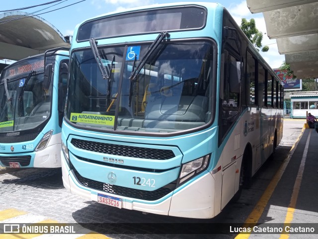 Auto Viação São José 12242 na cidade de Fortaleza, Ceará, Brasil, por Lucas Caetano. Número da foto: #12653239.