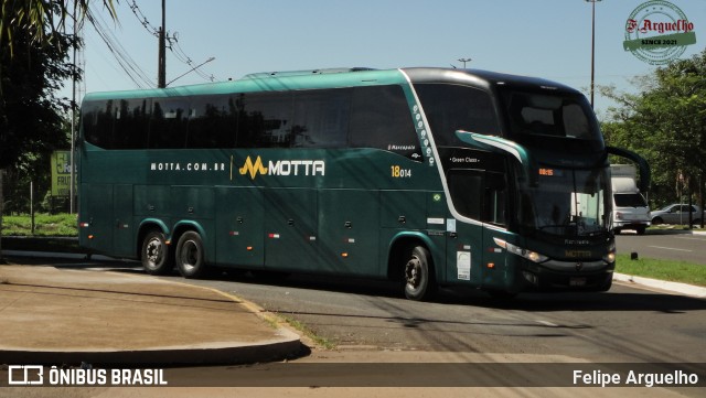 Viação Motta 18014 na cidade de Campo Grande, Mato Grosso do Sul, Brasil, por Felipe Arguelho. Número da foto: #12651833.