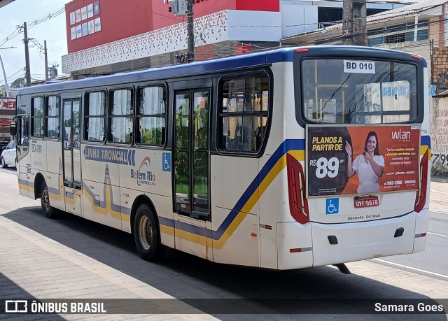 Belém Rio Transportes BD-010 na cidade de Belém, Pará, Brasil, por Samara Goes. Número da foto: #12652311.