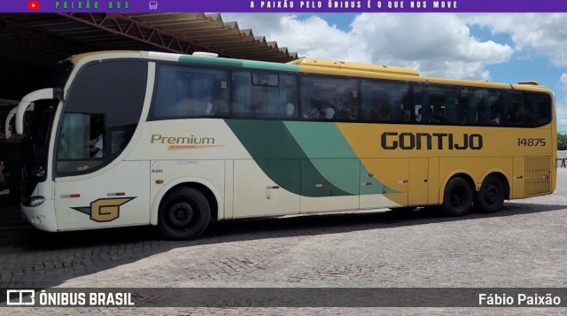 Empresa Gontijo de Transportes 14875 na cidade de Vitória da Conquista, Bahia, Brasil, por Fábio Paixão. Número da foto: #12653895.