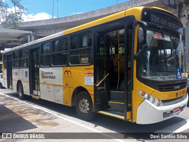 Viação Metrópole Paulista - Zona Leste 3 1360 na cidade de São Paulo, São Paulo, Brasil, por Davi Santos Silva. Número da foto: #12651574.