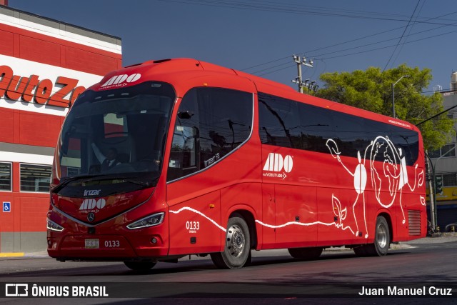 ADO - Autobuses de Oriente 133 na cidade de Gustavo A. Madero, Ciudad de México, México, por Juan Manuel Cruz. Número da foto: #12652725.