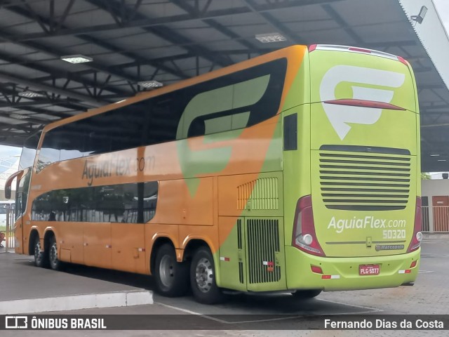 Viação Águia Branca 50320 na cidade de Vila Velha, Espírito Santo, Brasil, por Fernando Dias da Costa. Número da foto: #12651567.