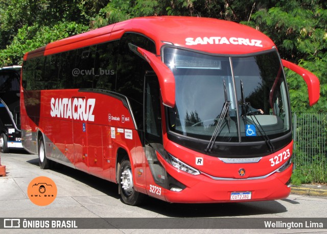 Viação Santa Cruz 32723 na cidade de São Paulo, São Paulo, Brasil, por Wellington Lima. Número da foto: #12651731.