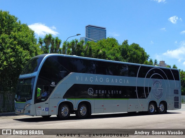 Viação Garcia 89015 na cidade de Curitiba, Paraná, Brasil, por Andrey  Soares Vassão. Número da foto: #12654194.